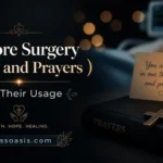 Before Surgery Wishes and Prayers