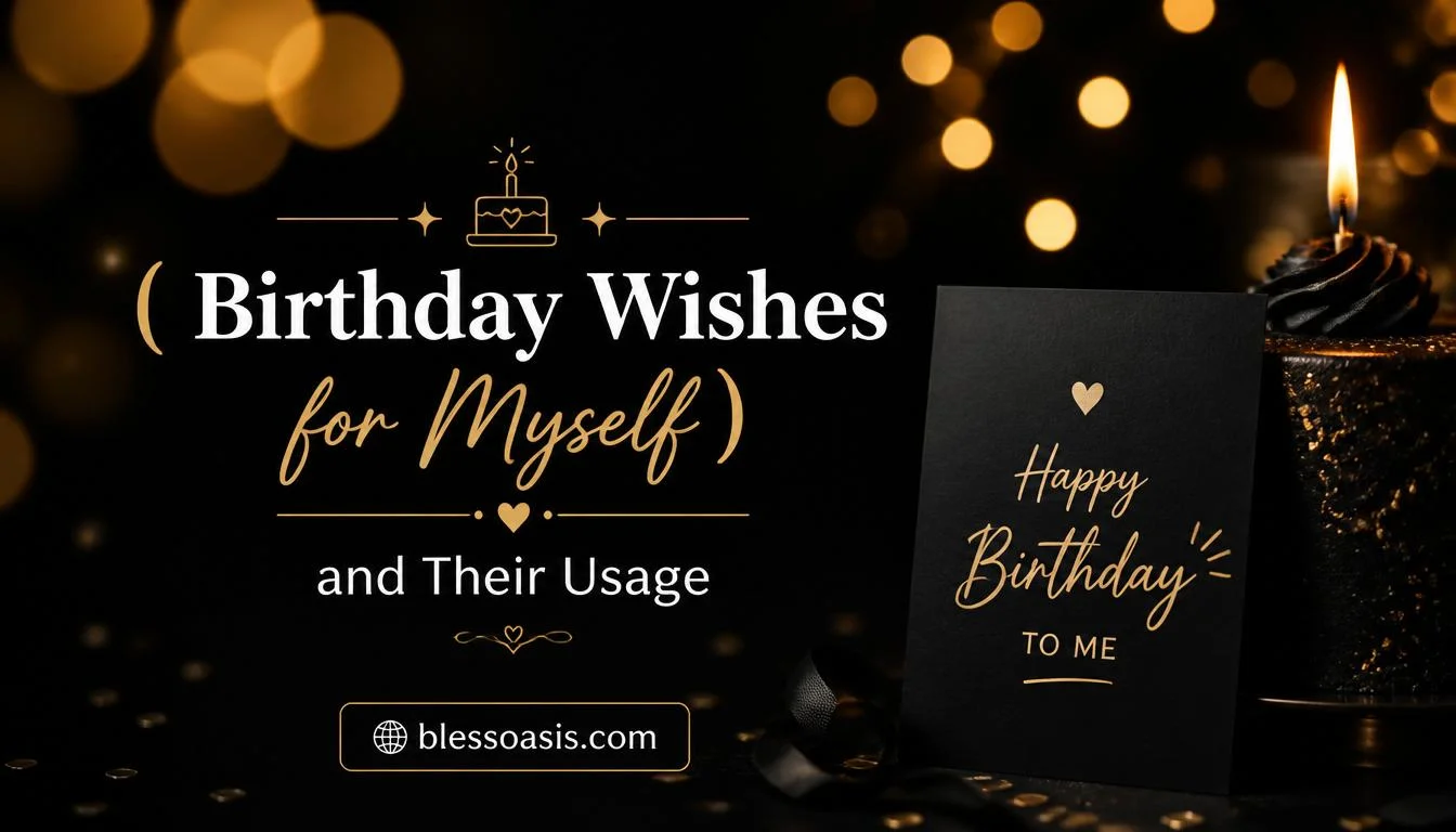 Birthday Wishes for Myself