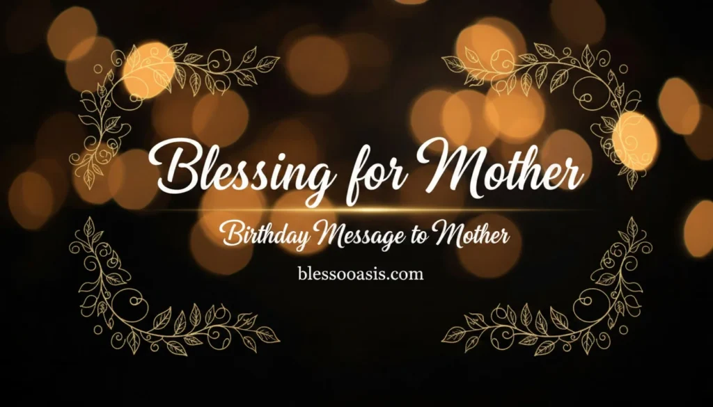 birthday message to mother
