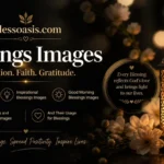 Good morning blessing image with sunrise background