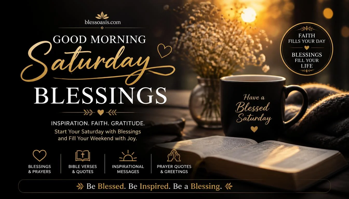 good morning saturday blessings
