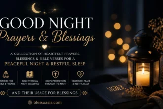 good night prayers and blessings