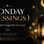 Open Bible with Monday morning prayer verse