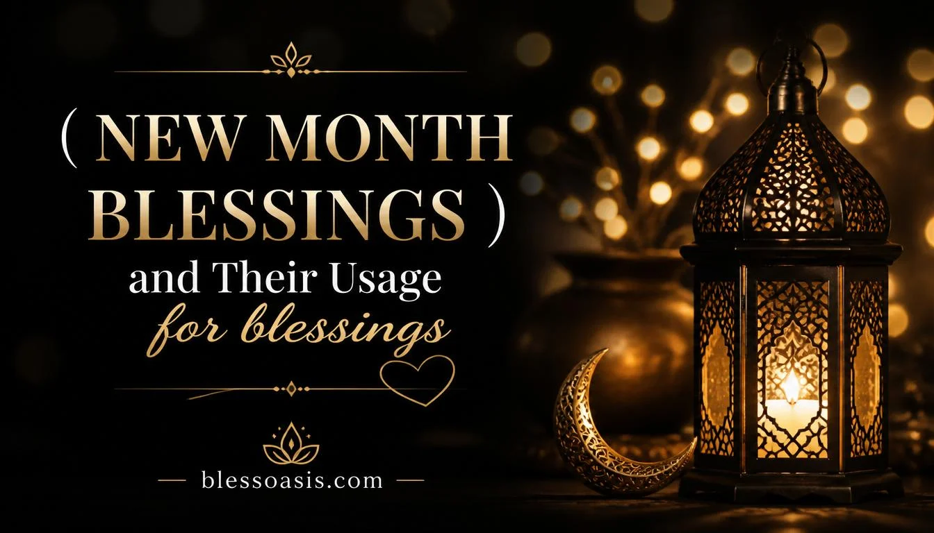 new month blessings