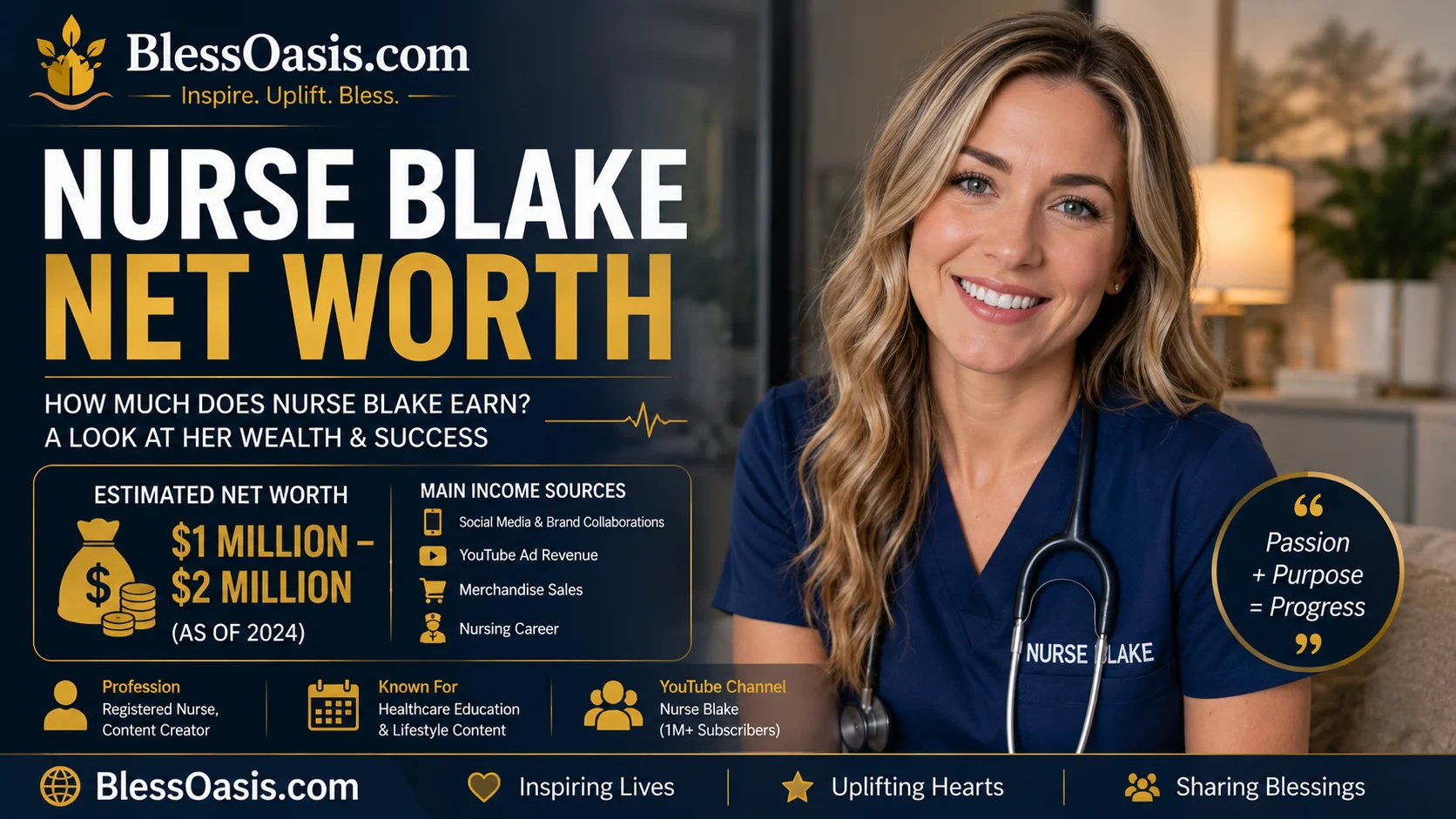 nurse blake net worth