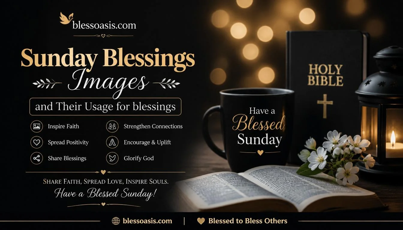 Blessed Sunday image for family and friends sharing