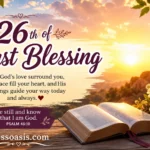 26th of august blessing