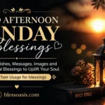 good afternoon sunday blessings