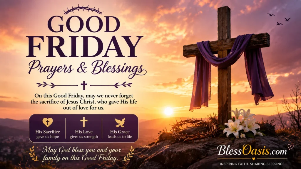 good friday prayers and blessings