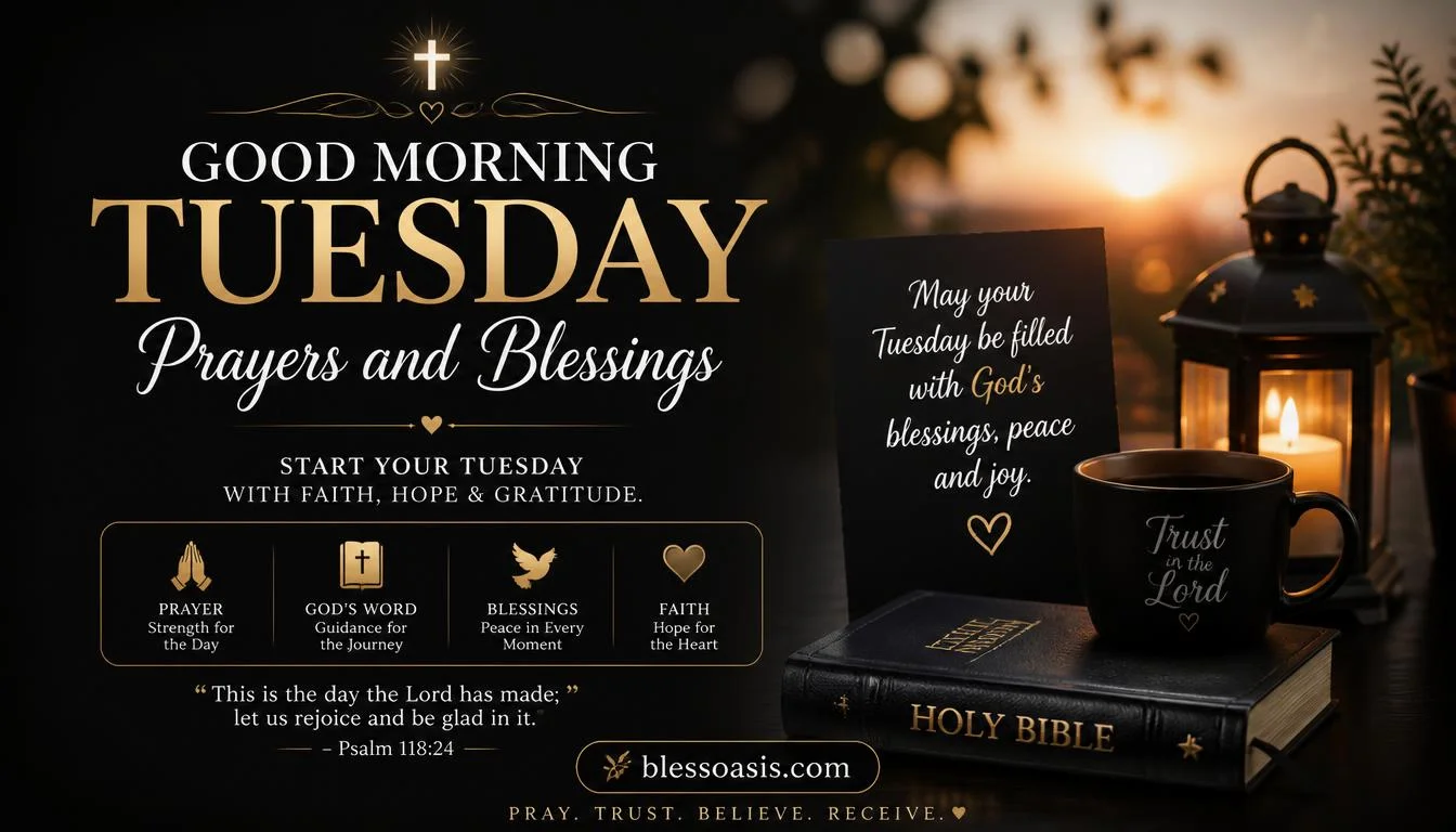 good morning tuesday prayers and blessings