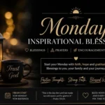 monday inspirational blessings