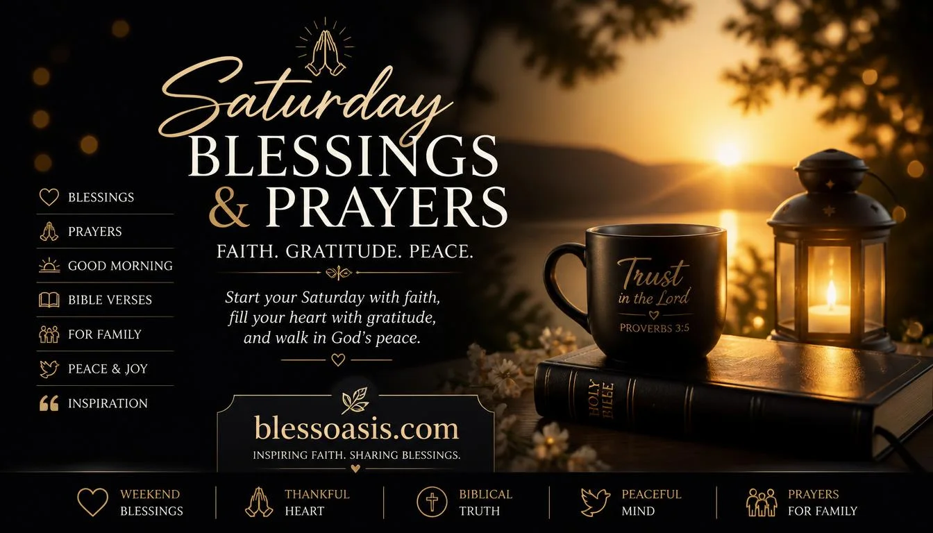 saturday blessings and prayers