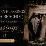 seven blessings jewish wedding
