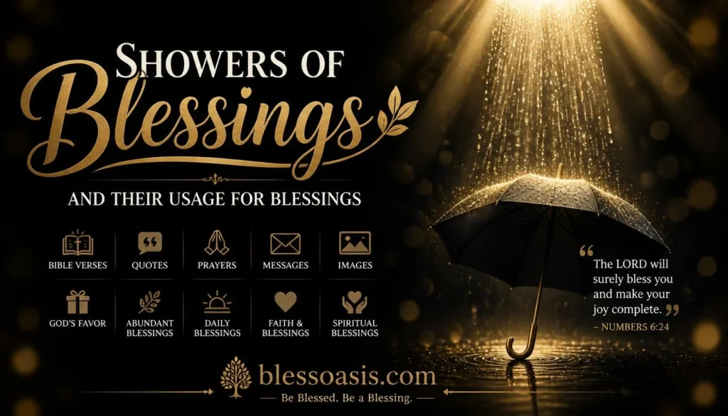 showers of blessings