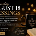 thuesday 18th of august blessing