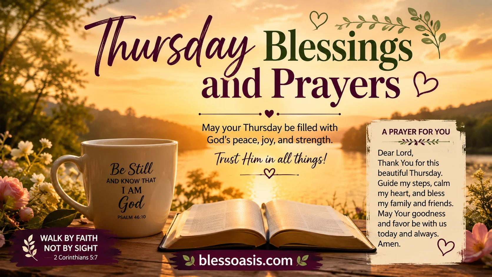 thursday blessings and prayers