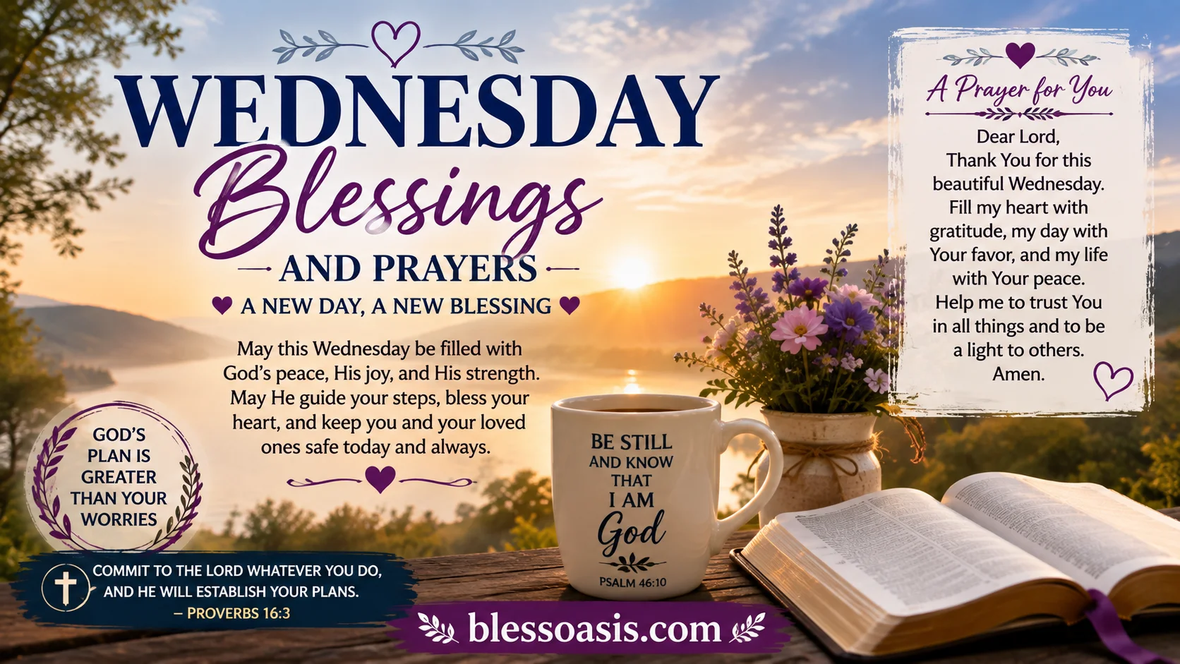 wednesday blessings and prayers