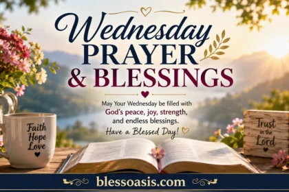 wednesday prayer and blessings