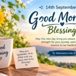 14th good morning of september blessings