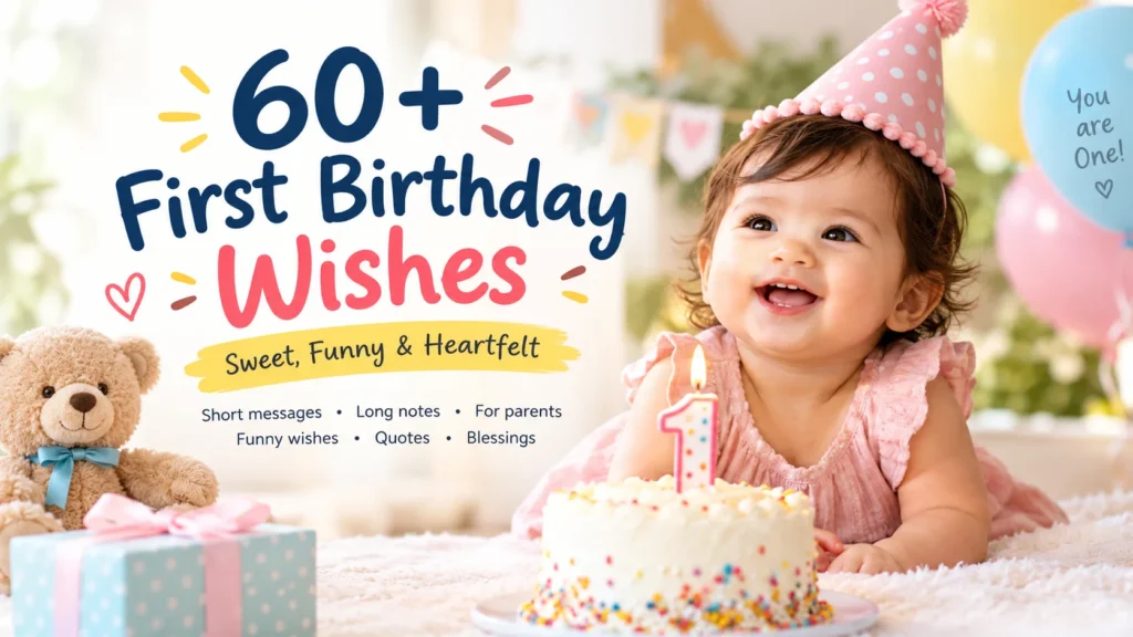 1st Birthday Wishes