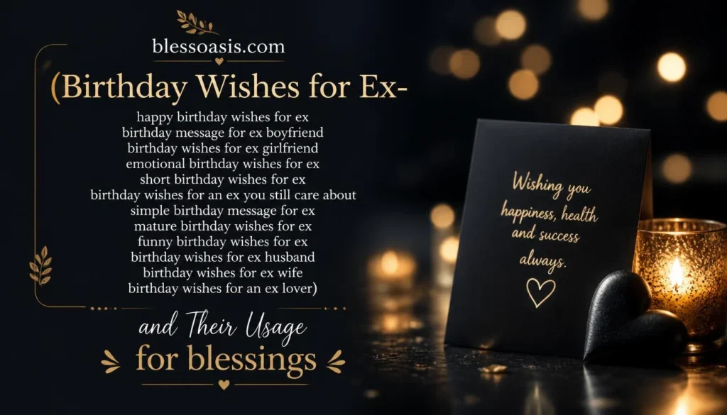 Birthday Wishes for Ex