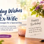 Birthday wishes for ex-wife