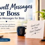 Farewell Messages for Boss: Goodbye messages for Boss