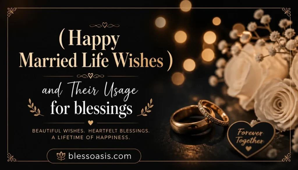 Happy Married Life Wishes