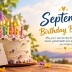 September Birthday Blessings